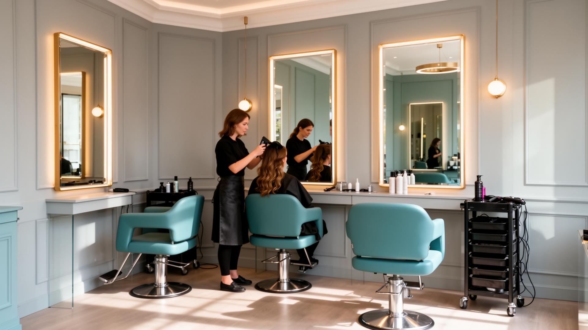 Inside Studio 560 hair salon